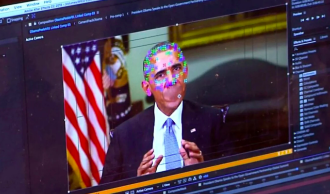 Hình ảnh cựu Tổng thống Mỹ Barack Obama bị giả mạo